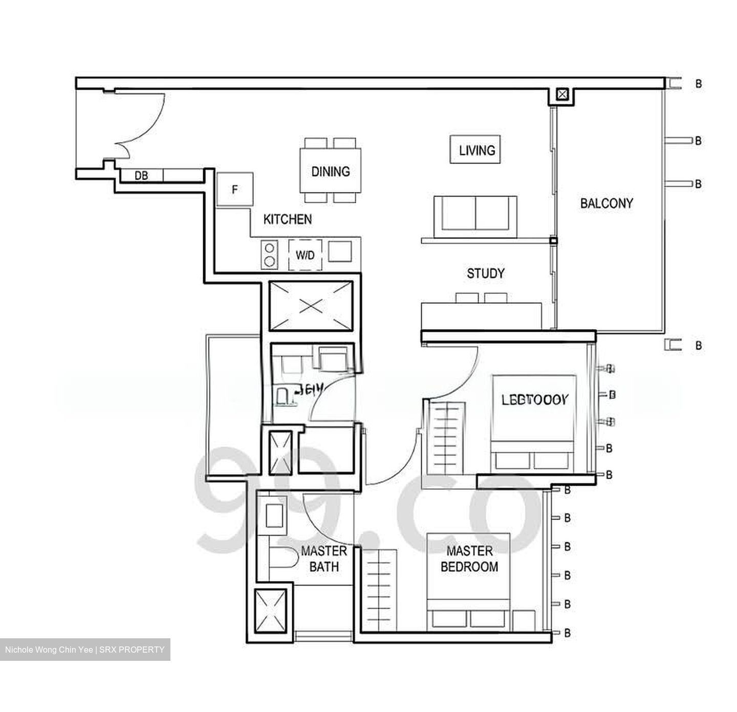 Midwood (D23), Condominium #557586031
